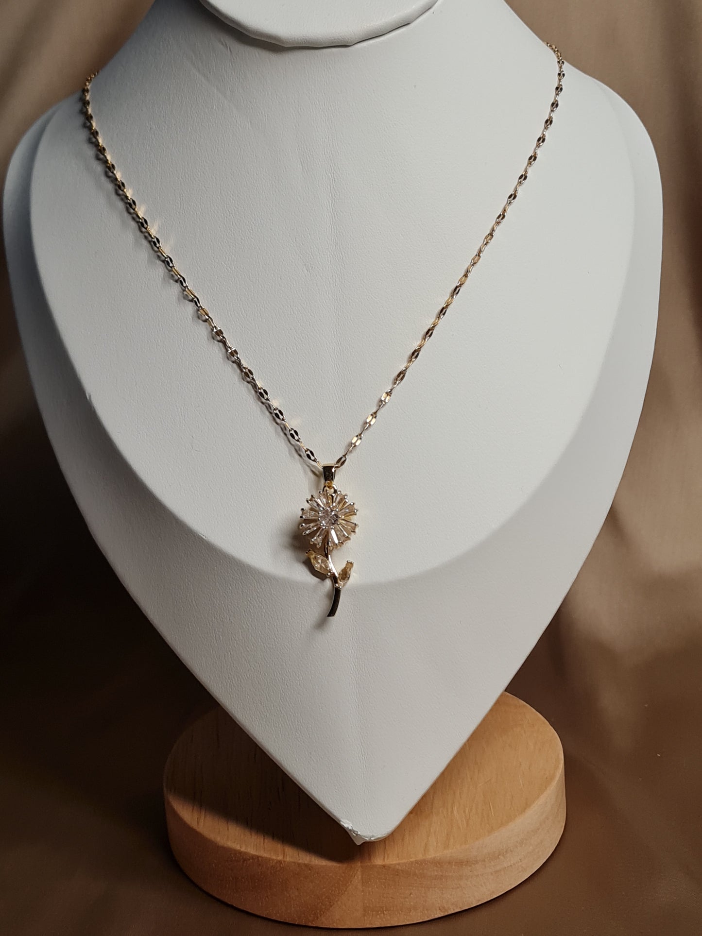Tournesol ( collier rotatif)