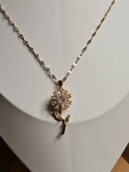 Tournesol ( collier rotatif)