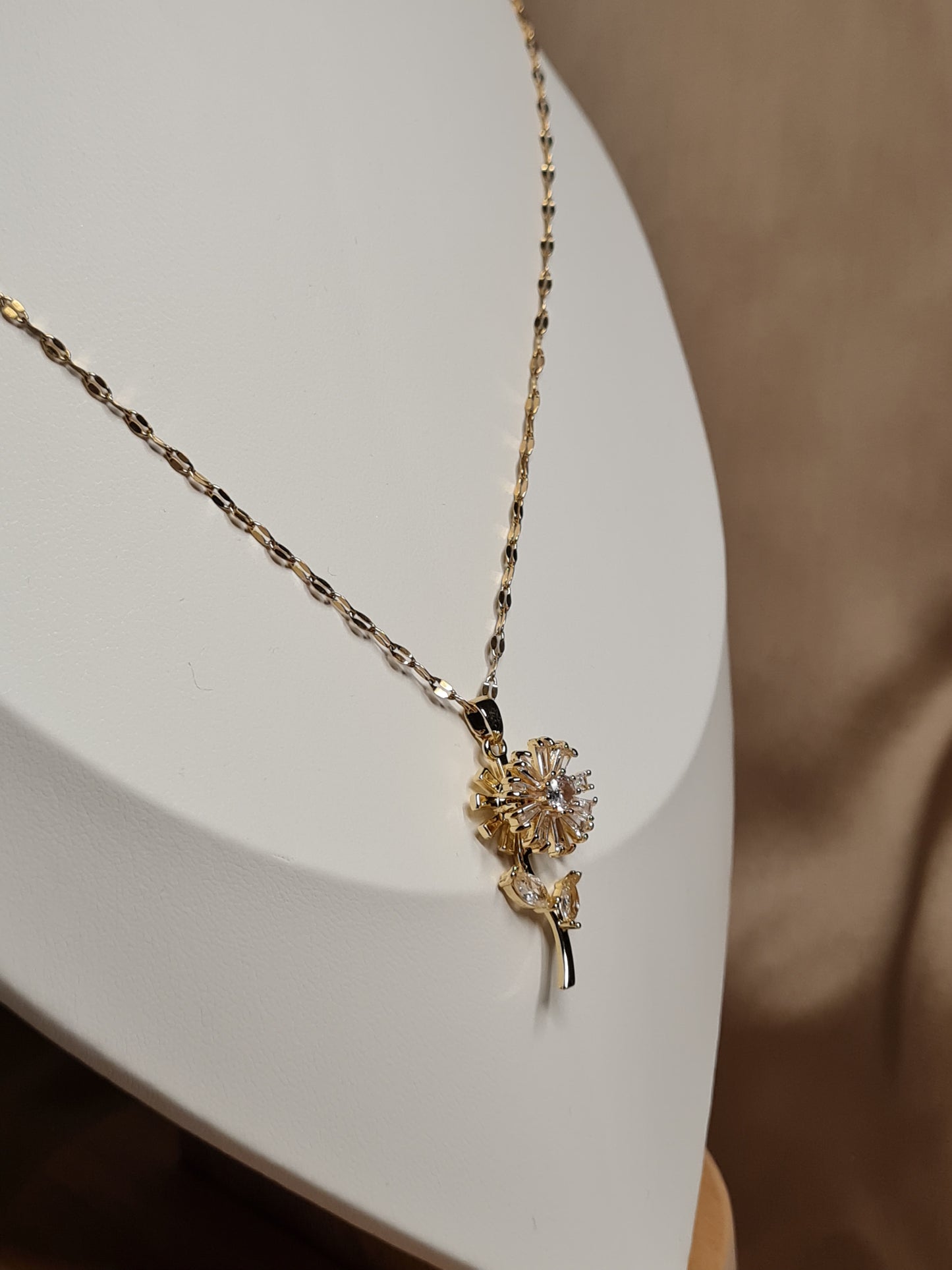 Tournesol ( collier rotatif)
